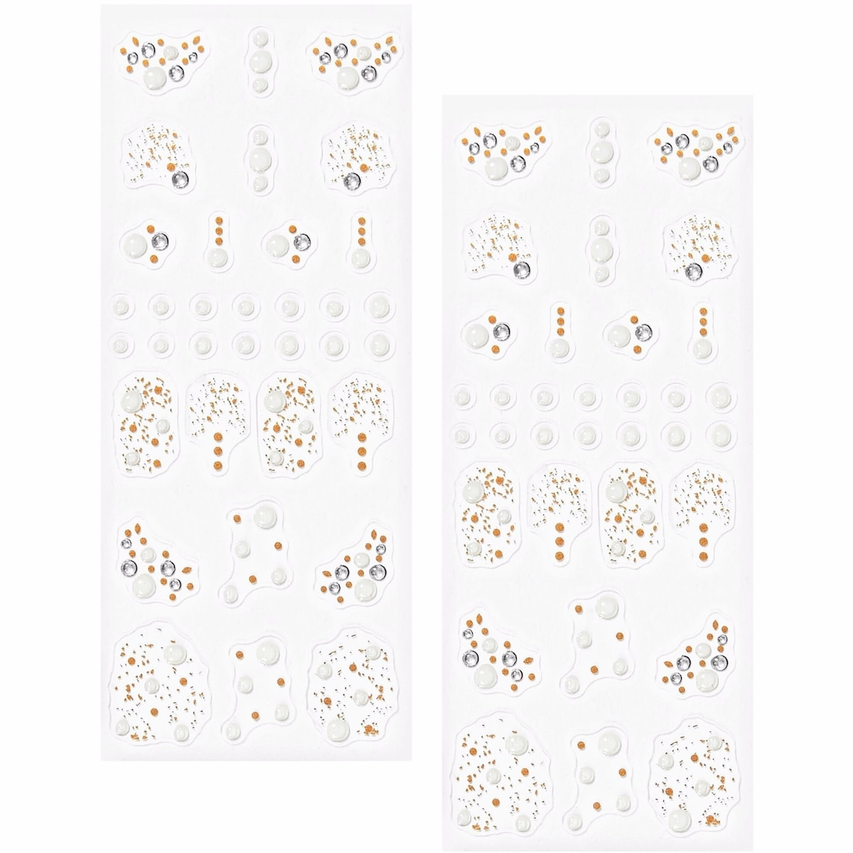 Salon Effects Nail Accents, Nail Art Decals, Easy to Use, No Commitment, Use On Nail Polish or Bare Nails, Mix and Match Different Styles