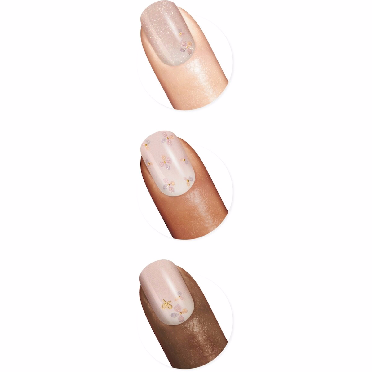 Salon Effects, Bandes pour ongles, Pas de lumière UV nécessaire, Pas de temps de séchage, Longue durée, Non-damaging, Pas d’écaillage