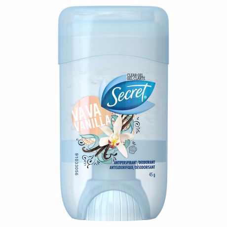 Scent Expressions Anti-Perspirant & Deodorant Clear Gel, 45 g, Clear Gel, Vava Vanilla