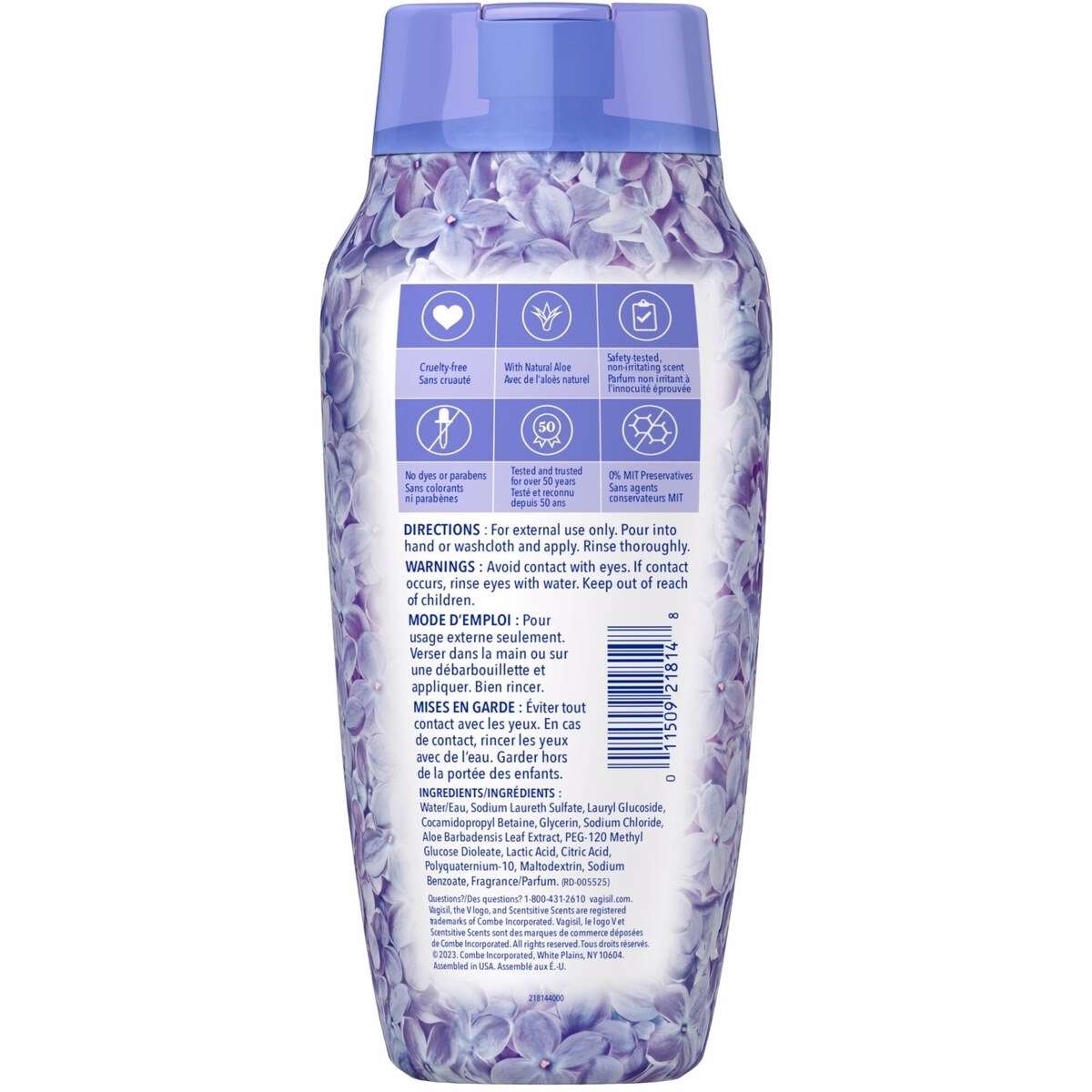 Scentsitive Scents Spring Lilac Daily Intimate Wash
