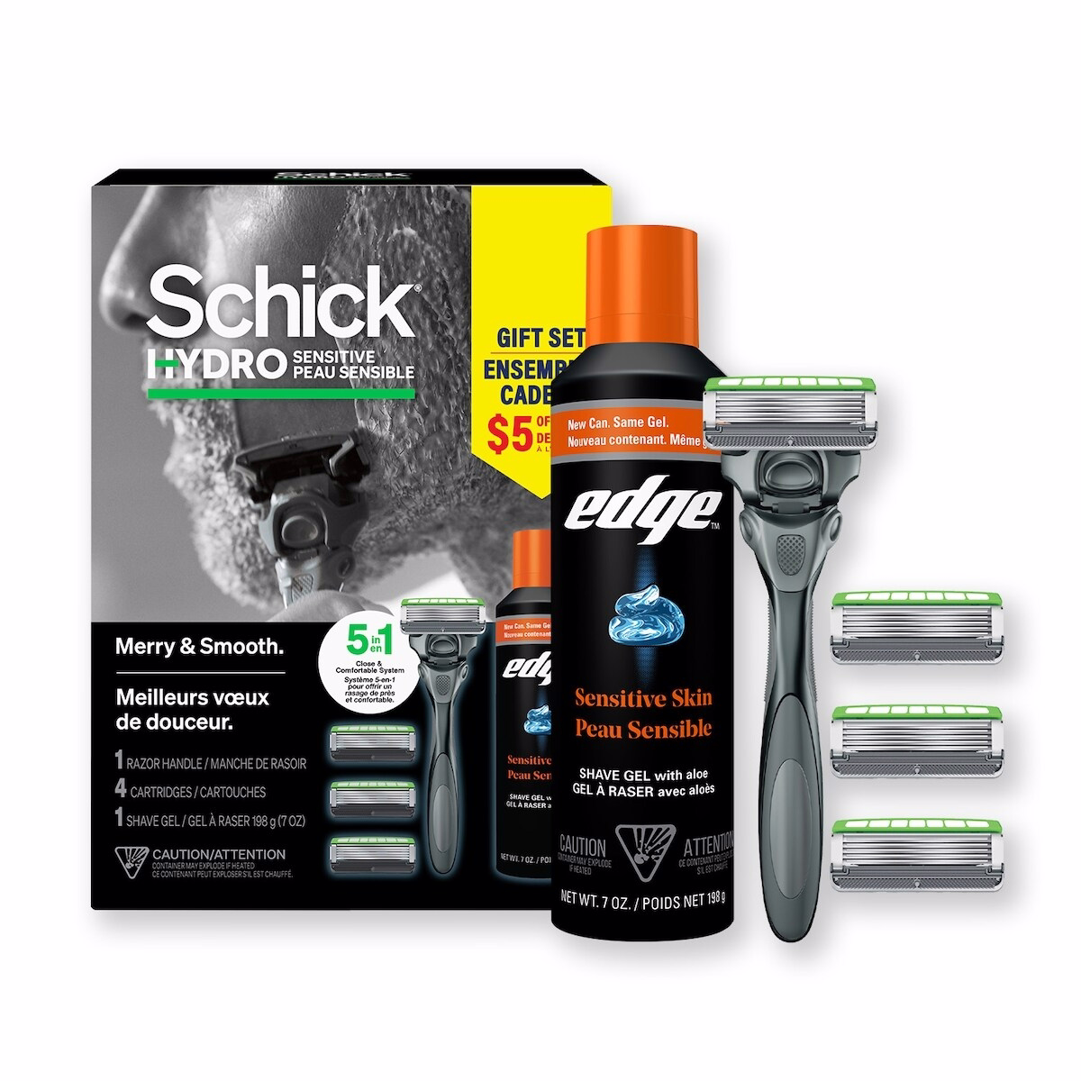 Schick Hydro Men’S Shave Holiday Gift Box