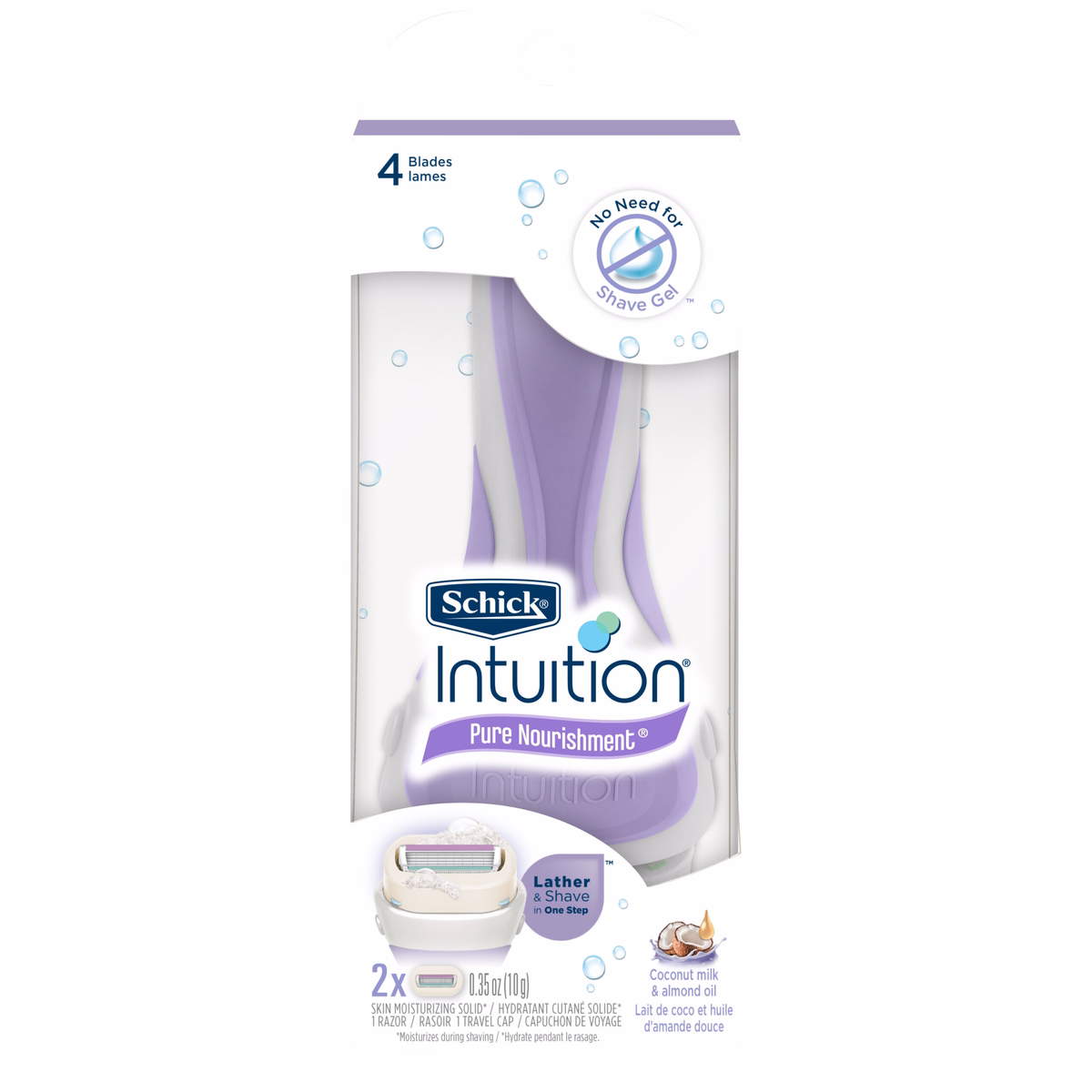 Schick Intuition Pure Nourishment Razor