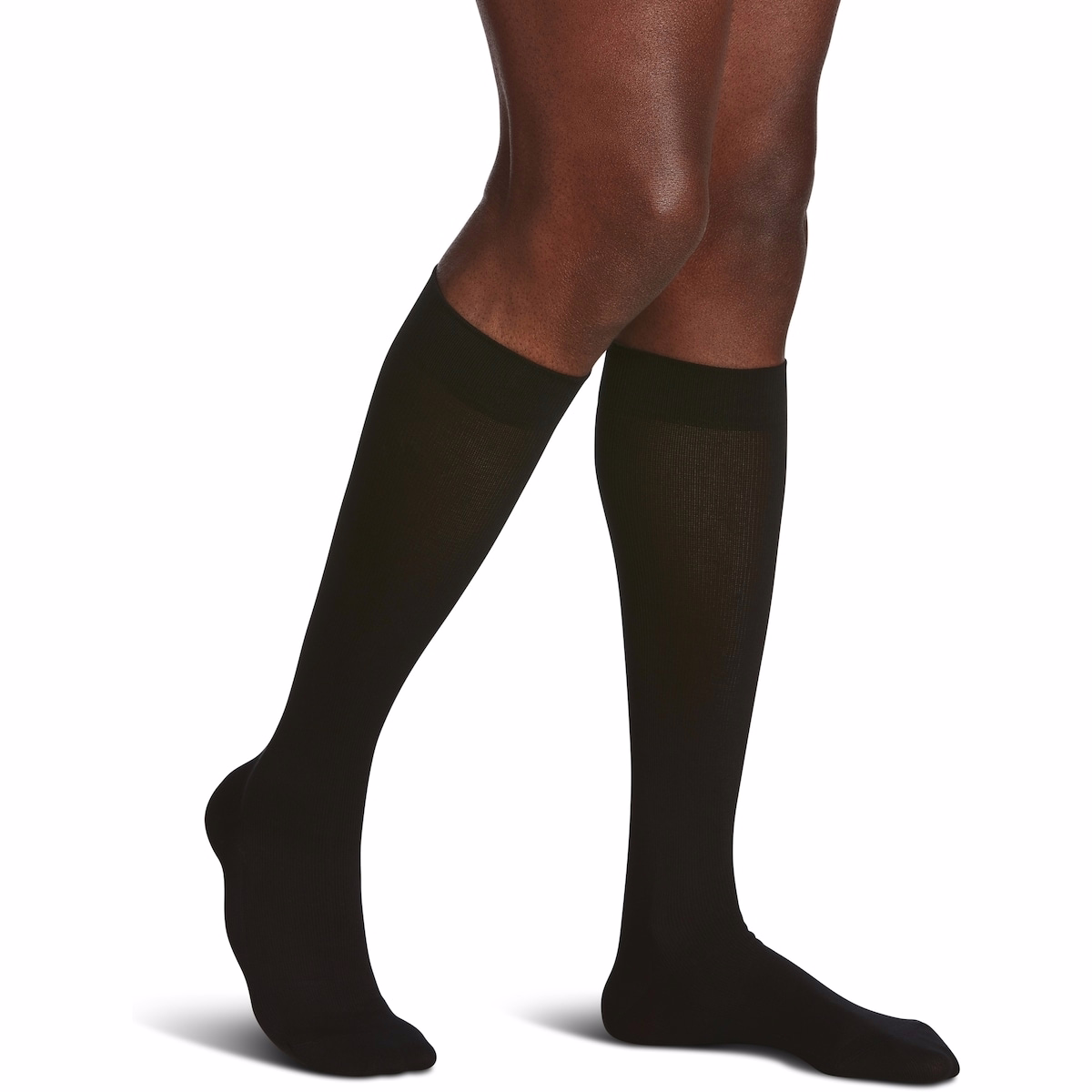 Sea Island Cotton Compression Socks, Men, Black - Size B Sea Island Cotton Compression Socks, Men, Black - Size B