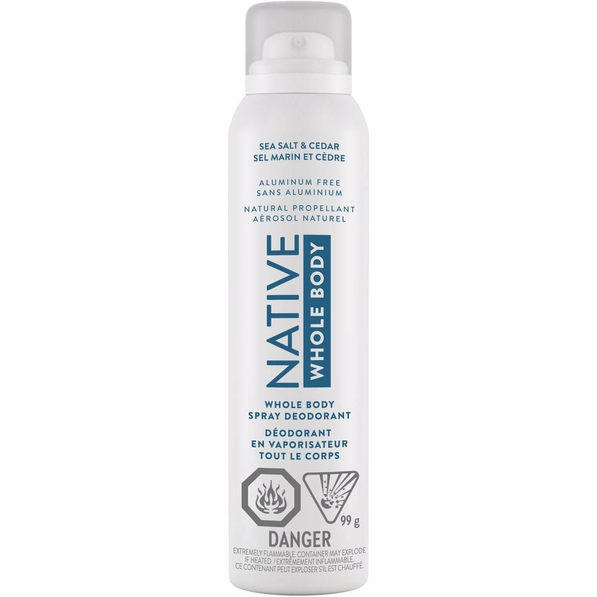 Sea Salt & Cedar Whole Body Deodorant Spray