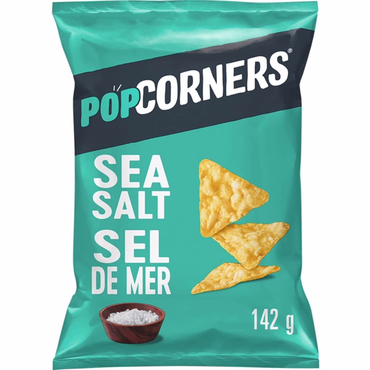Sea Salt Popped-Corn Chips 142g