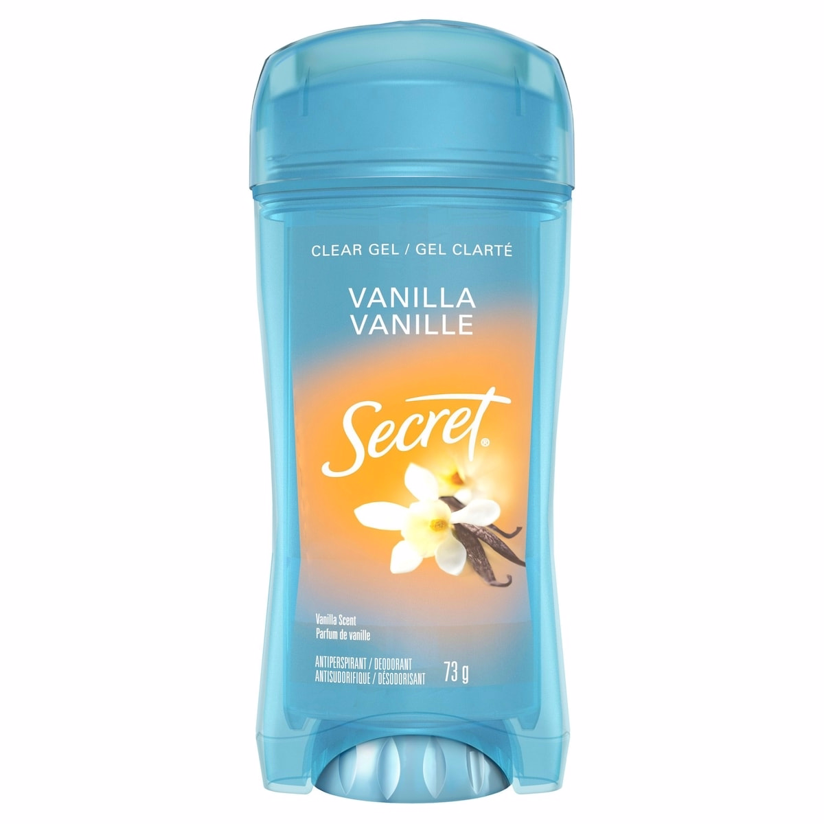 Secret Clear Gel Antiperspirant and Deodorant, Vanilla Scent, 73 grams Secret Clear Gel Antiperspirant and Deodorant, Vanilla Scent, 73 grams