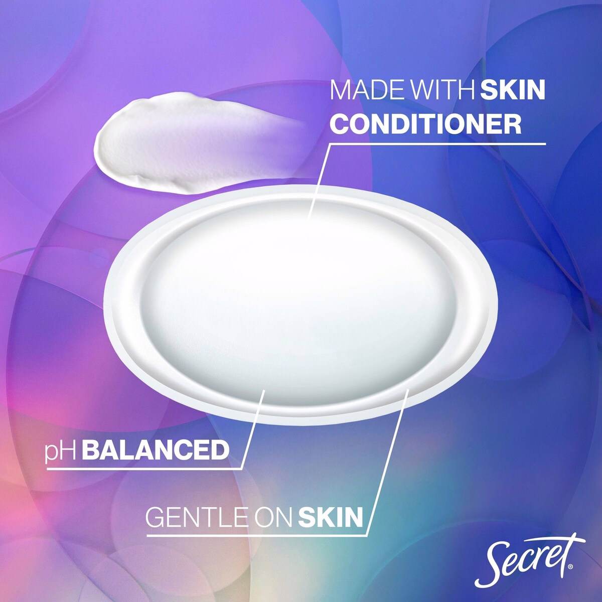 Secret Invisible Solid Antiperspirant and Deodorant, Lavender Scent, 73 grams Secret Invisible Solid Antiperspirant and Deodorant, Lavender Scent, 73 grams