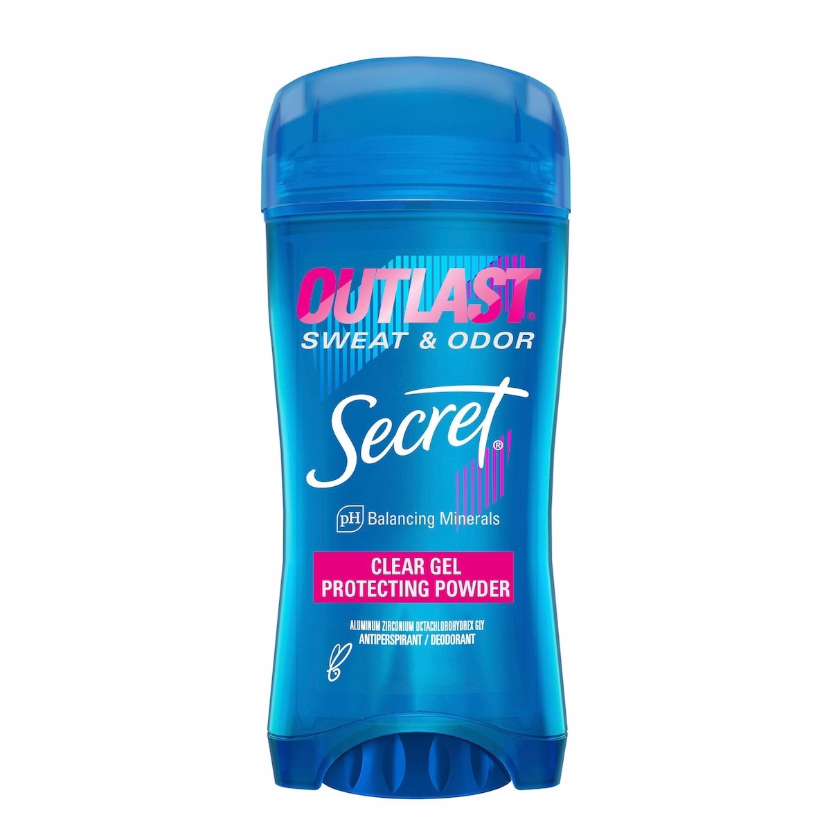 Secret Outlast Sweat & Odor Clear Gel Women's Antiperspirant Deodorant, Protecting Powder Scent, 73 grams