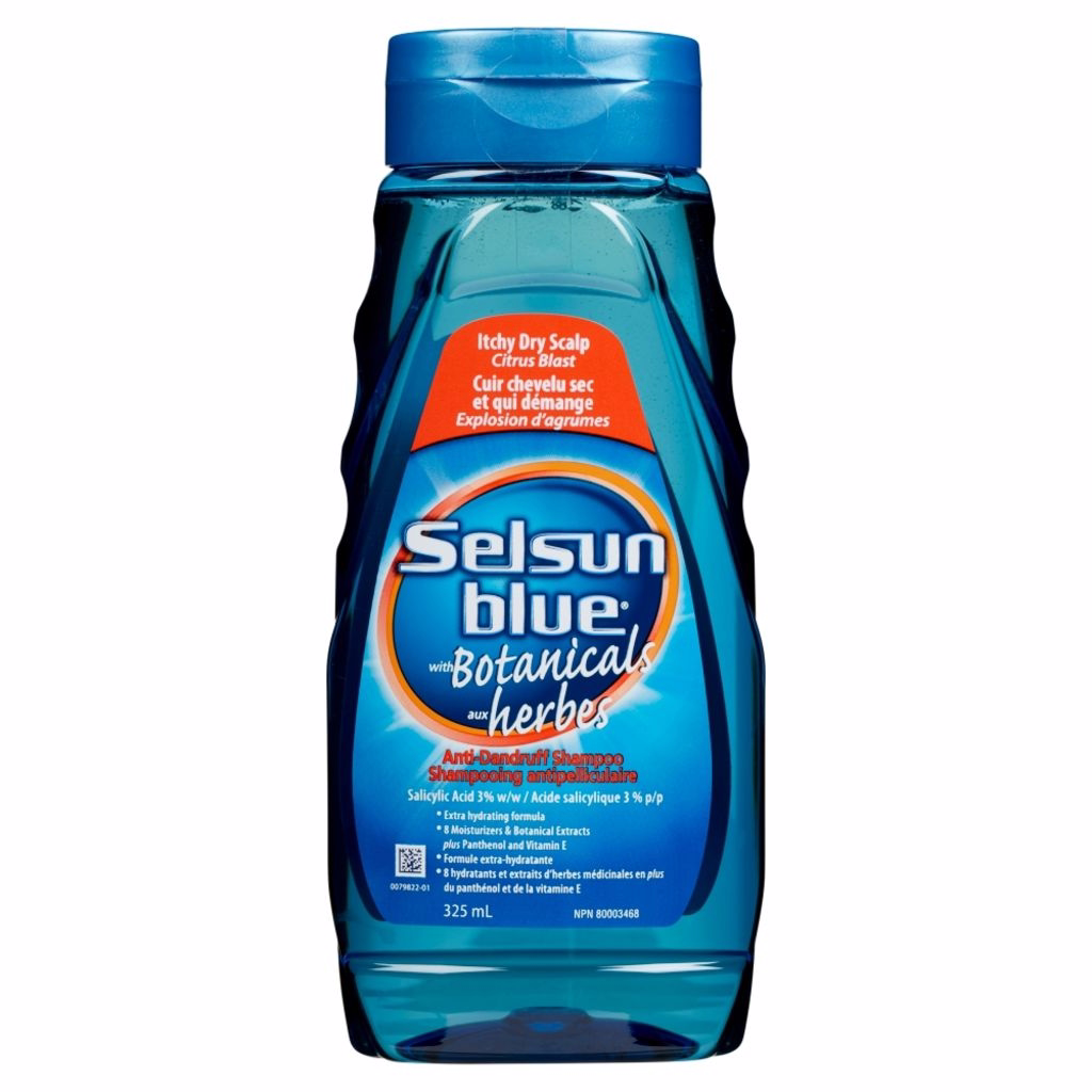 Selsun Blue Botanicals Itchy Dry Scalp Citrus Blast Anti-dandruff Shampoo