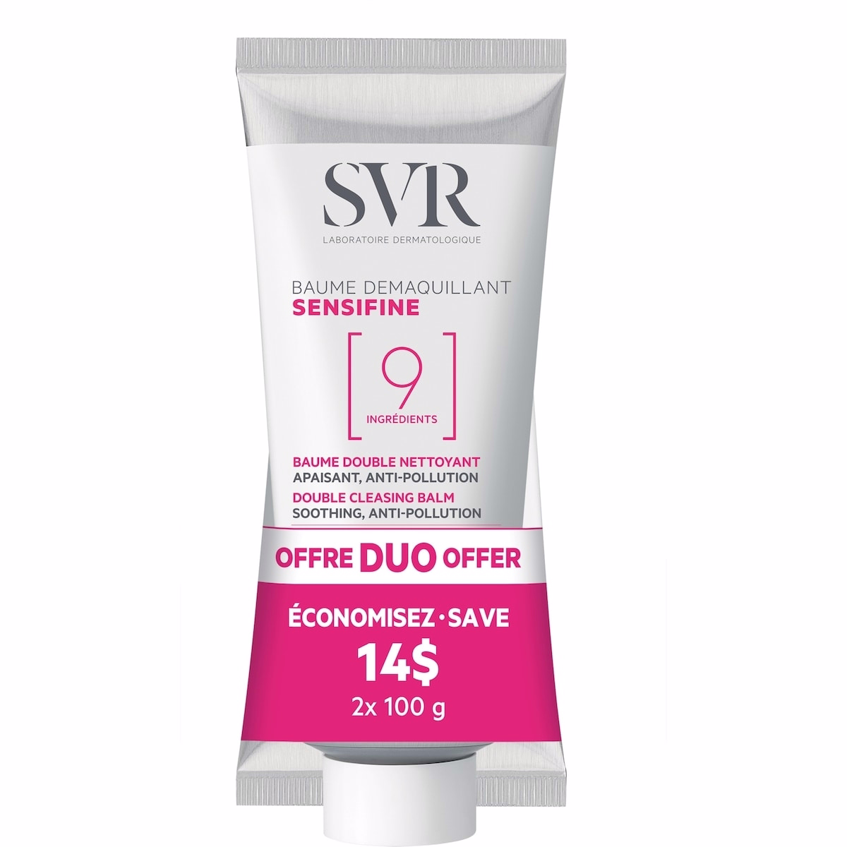 Duo Baume Nettoyant Sensifine