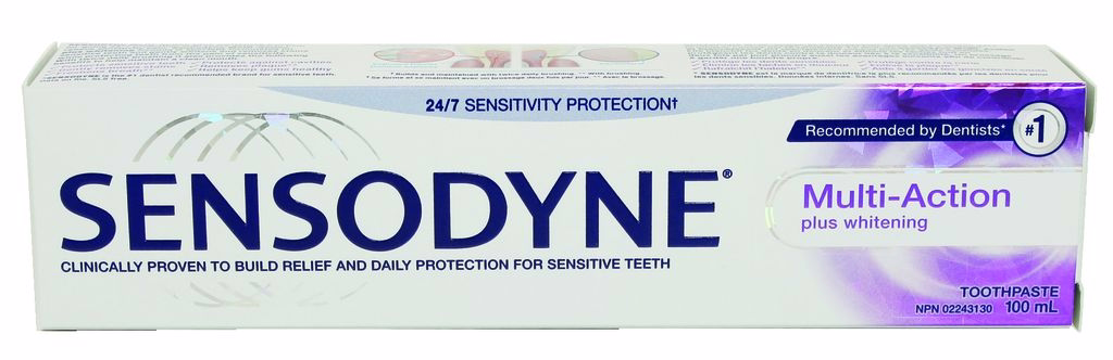 Sensodyne Multi-action Plus Whitening Toothpaste