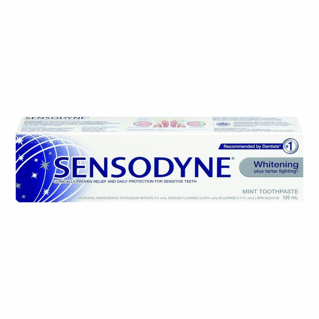 Sensodyne Whitening Plus Tartar Fighting Toothpaste