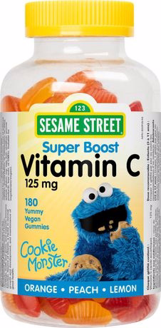 Sesame Street By Webber Naturals Vitamin C Gummy
