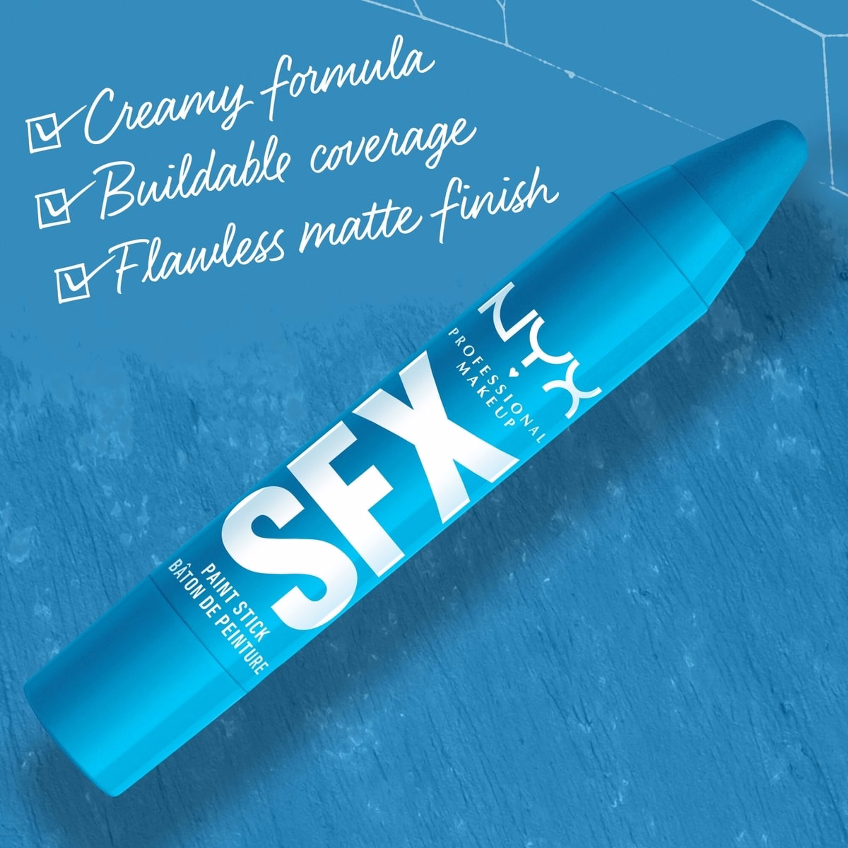 SFX 얼굴 및 바디 페인트 스틱, 할로윈 한정판, 크리미 포뮬라, 매트 피니시 SFX 얼굴 및 바디 페인트 스틱, 할로윈 한정판, 크리미 포뮬라, 매트 피니시