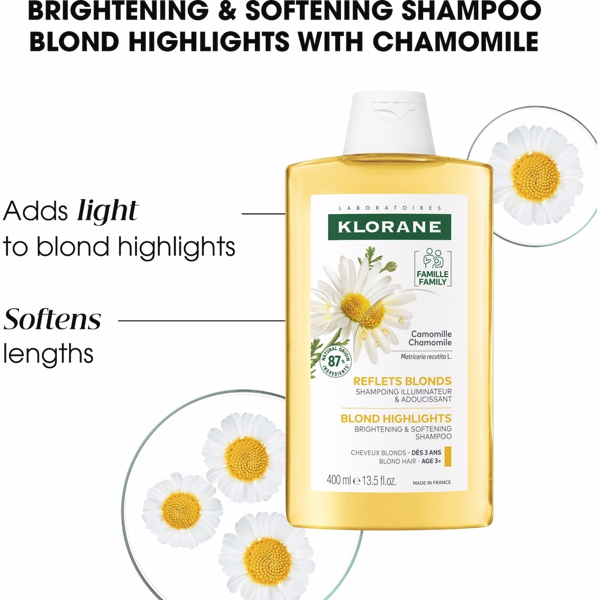 Shampoo with Chamomile - Blond highlights enhancing