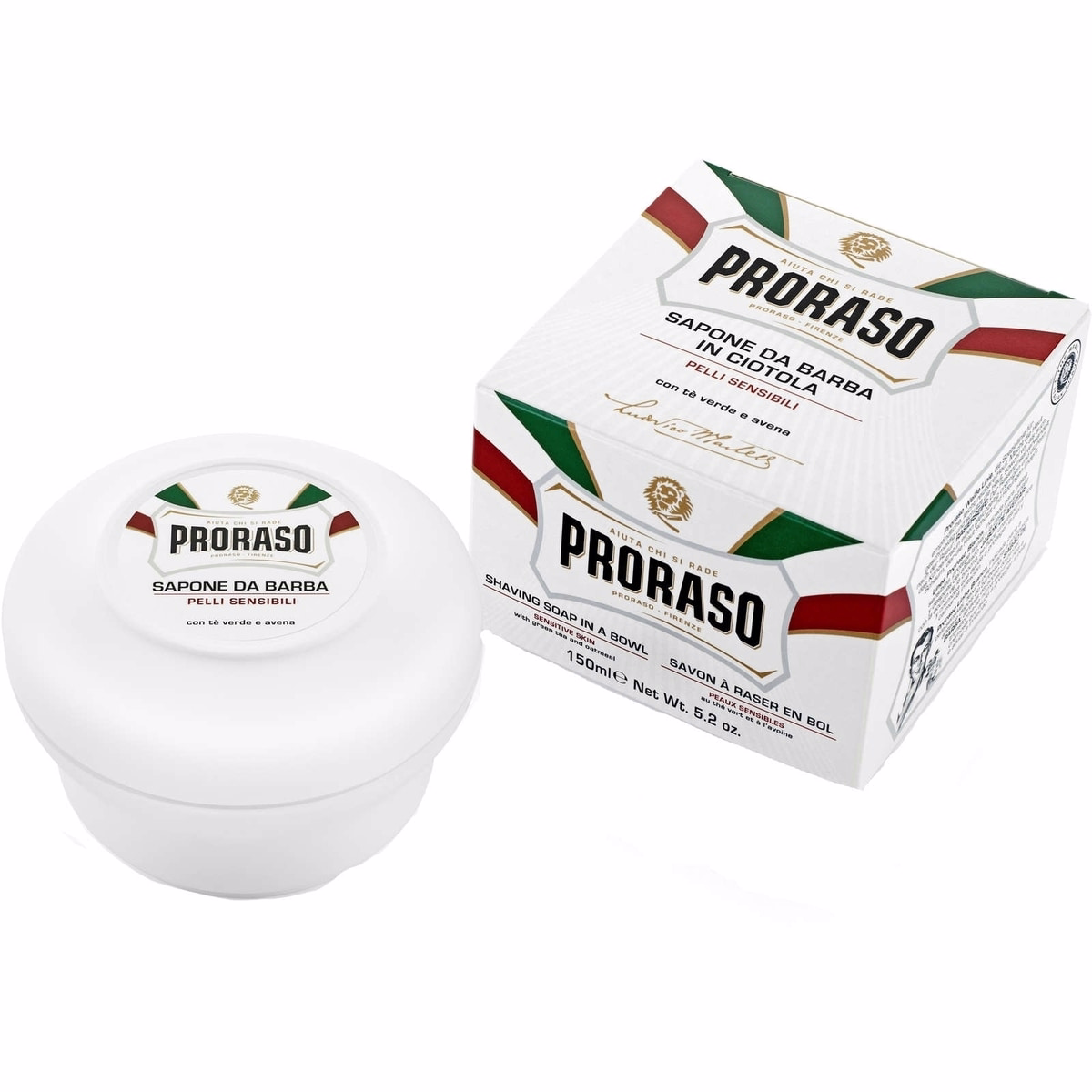 Shaving soap for sensitive skin