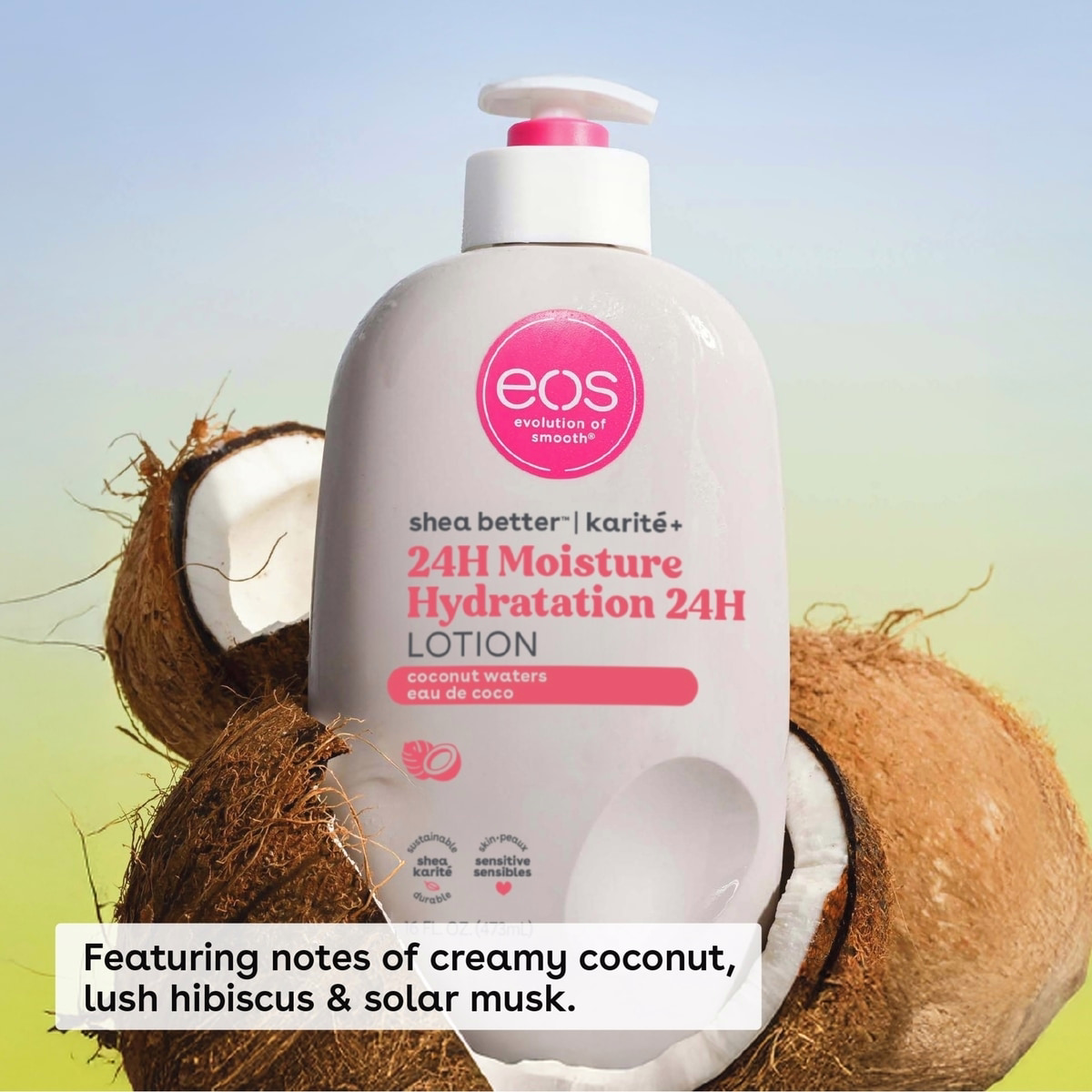 Shea Better 24H Moisture Body Lotion, Coconut Water Shea Better 24H Moisture Body Lotion, Coconut Water