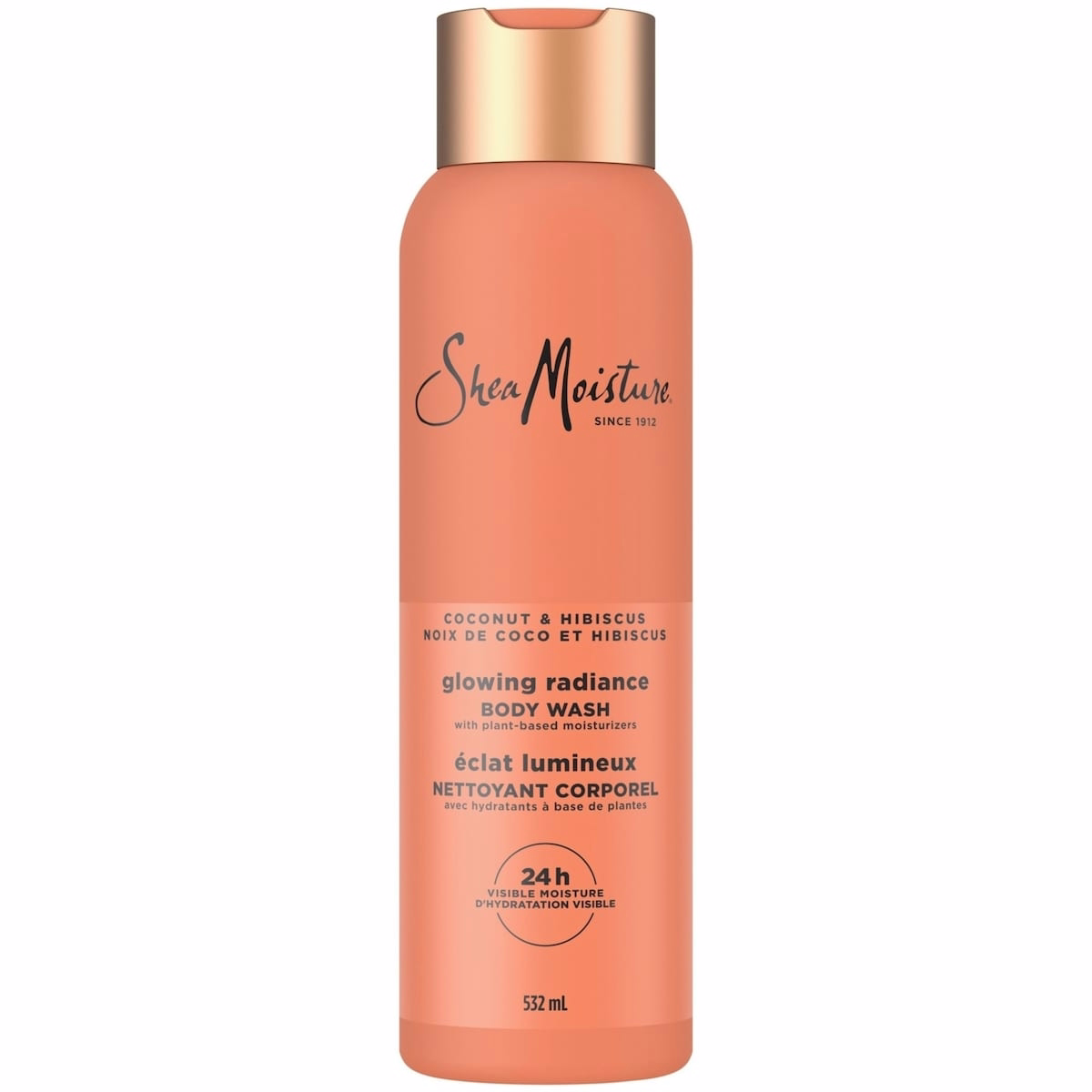 SheaMoisture  Body Wash Glowing Radiance Glowing Radiance for 24H Visible Moisture for Healthy, Glowing Skin 532 ml