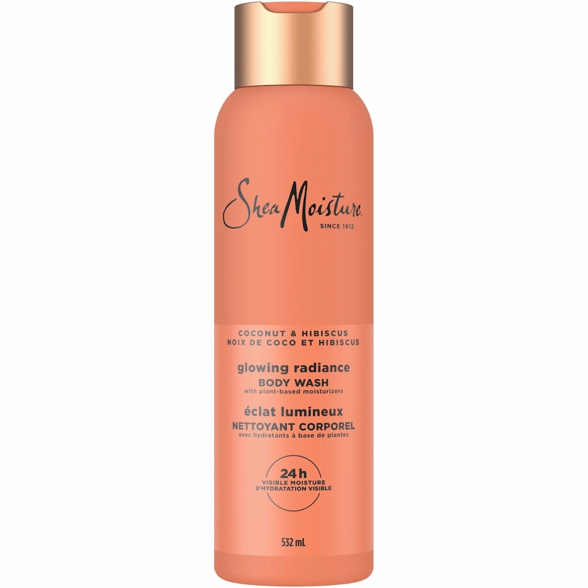 SheaMoisture  Body Wash Glowing Radiance Glowing Radiance for 24H Visible Moisture for Healthy, Glowing Skin 532 ml