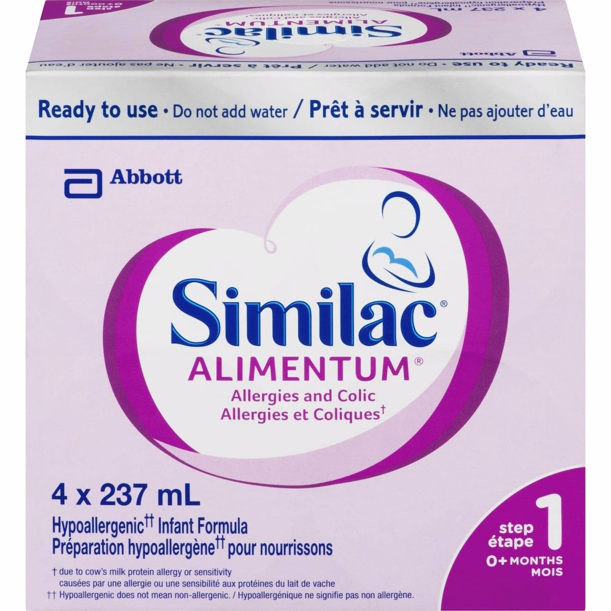 Similac Alimentum - Ready-To-Feed Liq.  4 X 237Ml