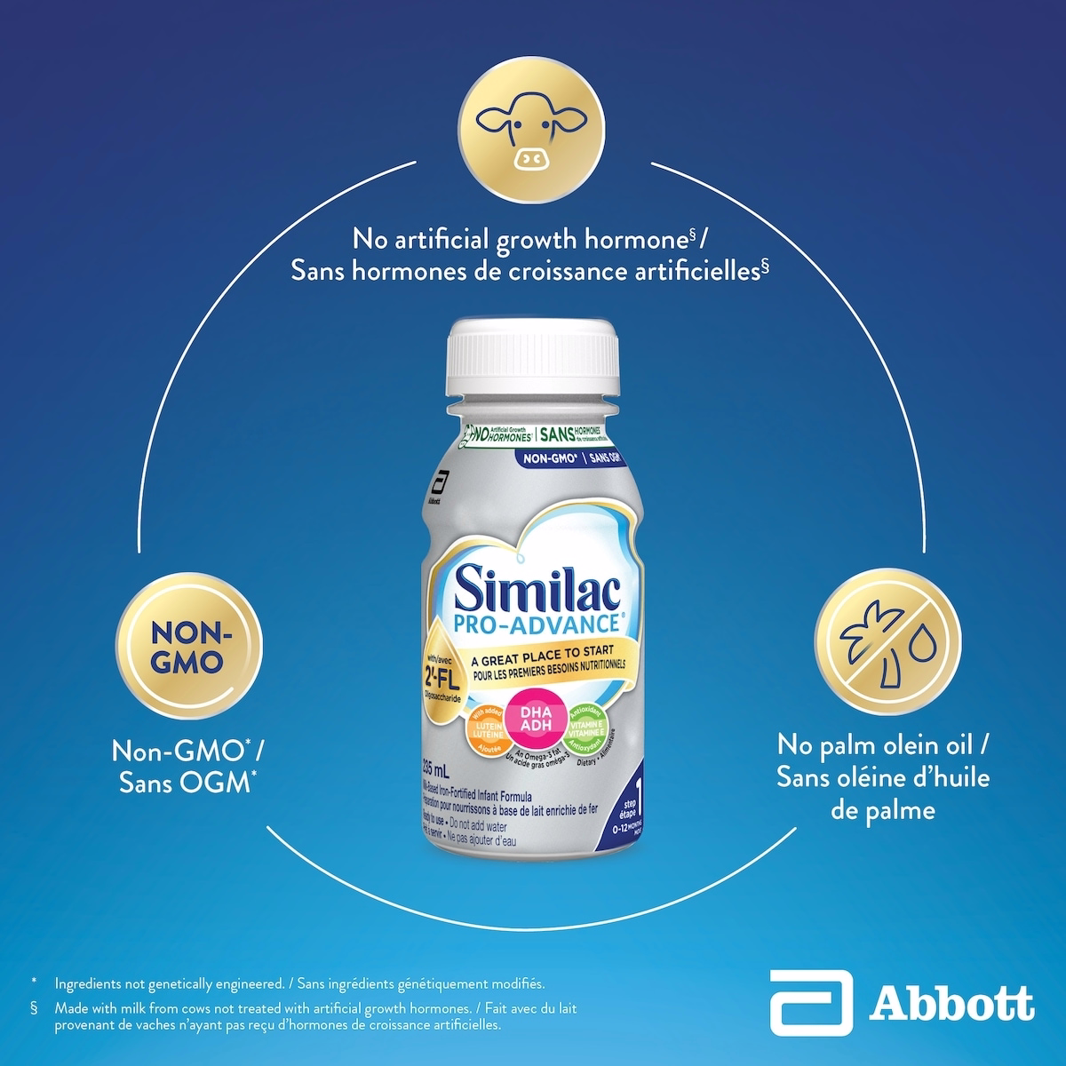 Similac Pro-Advance® Step 1, Ready-to-Feed, 16x235mL Similac Pro-Advance® Step 1, Ready-to-Feed, 16x235mL