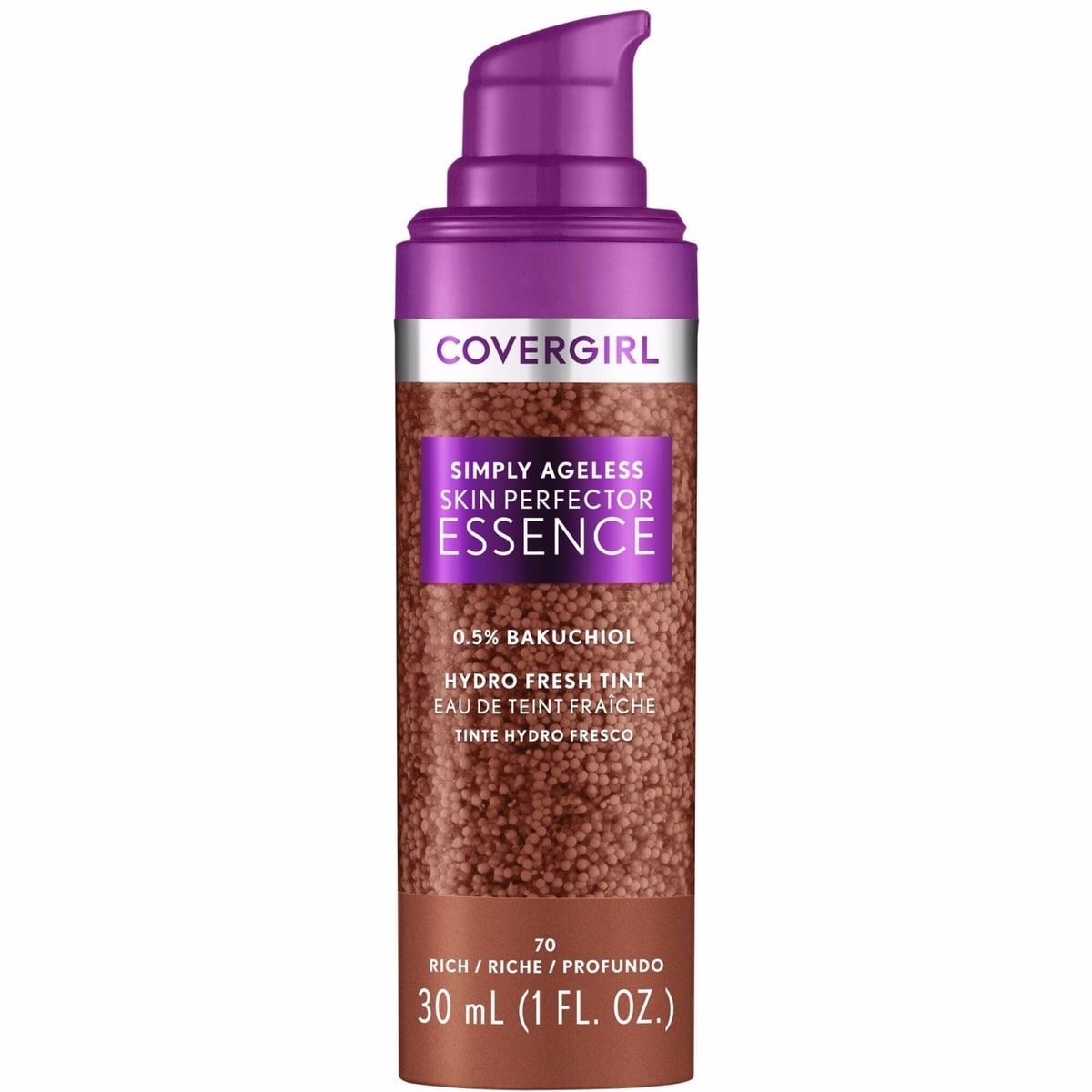 Simply Ageless Skin Perfector Essence Foundation, Sheer Tinted Skin Perfector, Skincare Makeup Hybrid, Radiant Finish, Skin-Like Finish, Vegan Formula