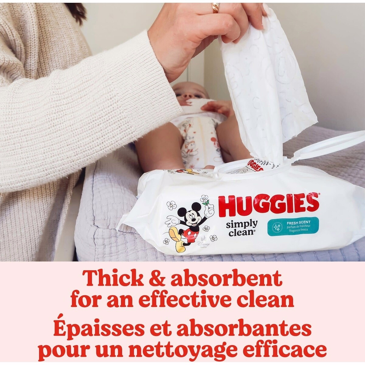 Simply Clean Fresh Scent Baby Wipes, 3 Flip-Top Packs Simply Clean Fresh Scent Baby Wipes, 3 Flip-Top Packs