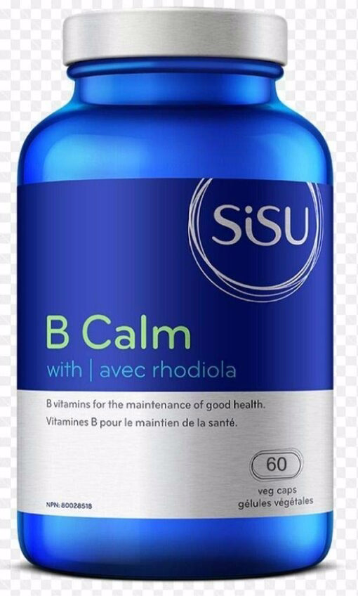 Sisu B Calm with Rhodiola, 60 Capsules