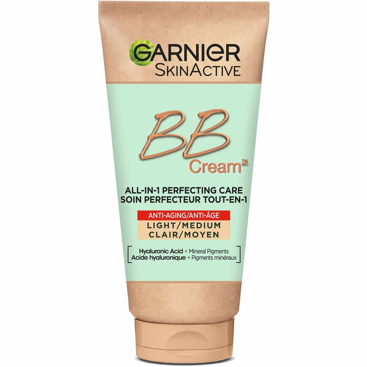 SkinActive BB Cream Anti-Aging with Hyaluronic Acid & Aloe