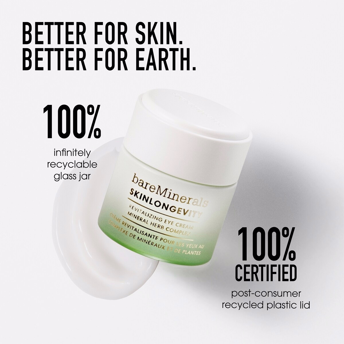 SKINLONGEVITY Revitalizing Eye Cream with Niacinamide