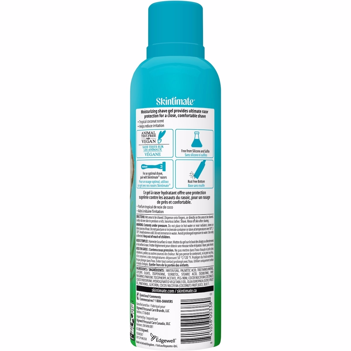 Skintimate Coconut Delight Womens Shave Gel