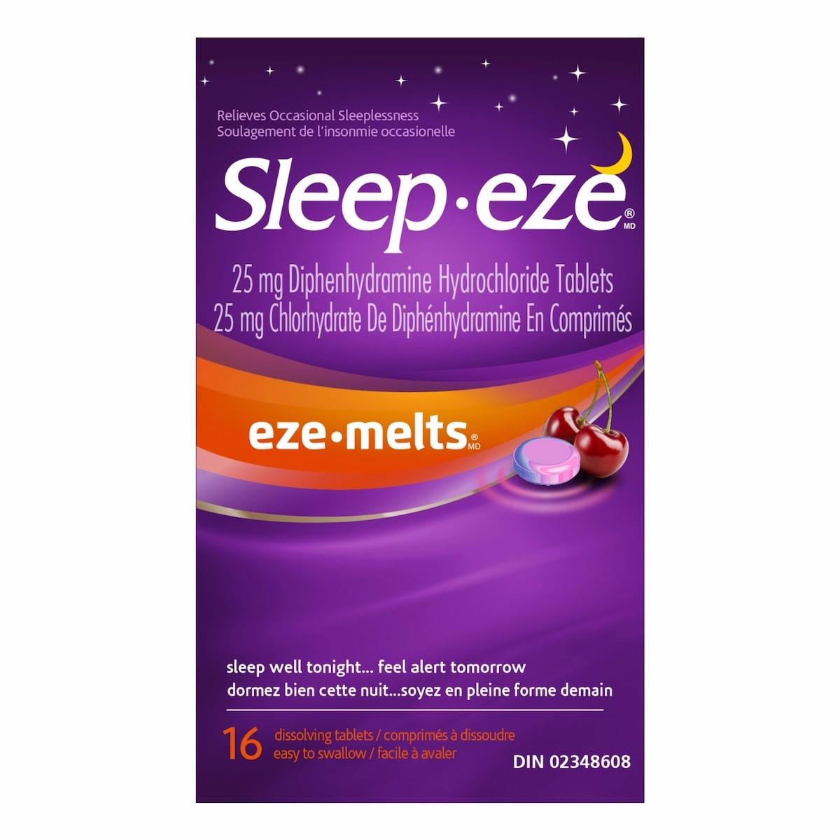 Sleep-Eze Eze-Melts 용해 정제