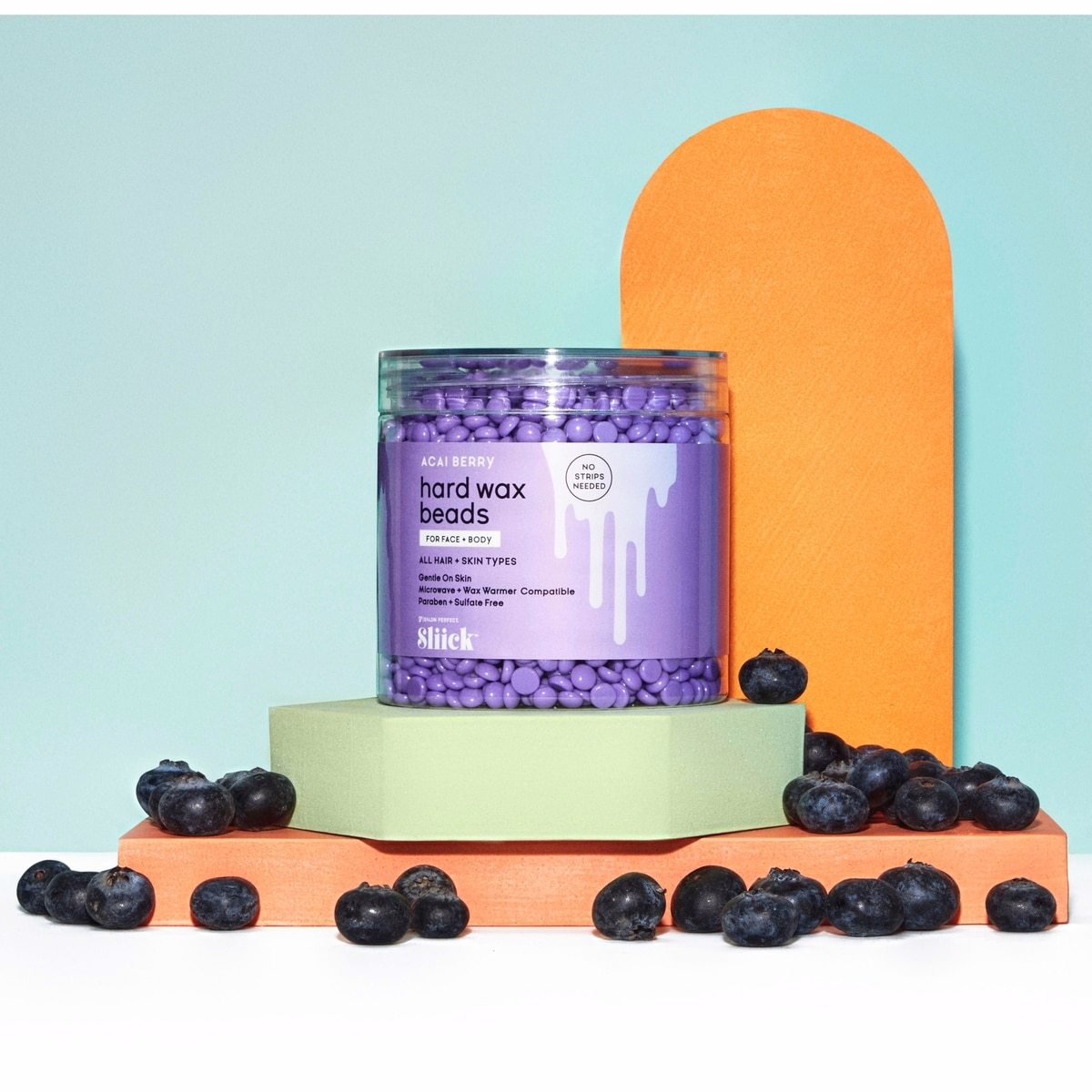 Sliick Acai Berry Hard Wax Beads Sliick Acai Berry Hard Wax Beads