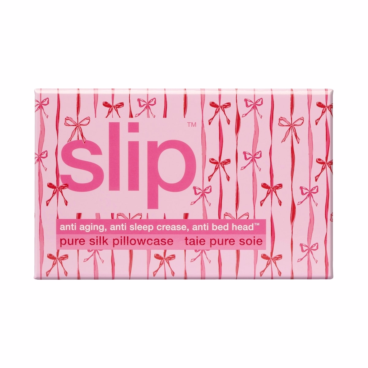 slipsilk クイーン ピローケース - ストロベリーカップケーキ