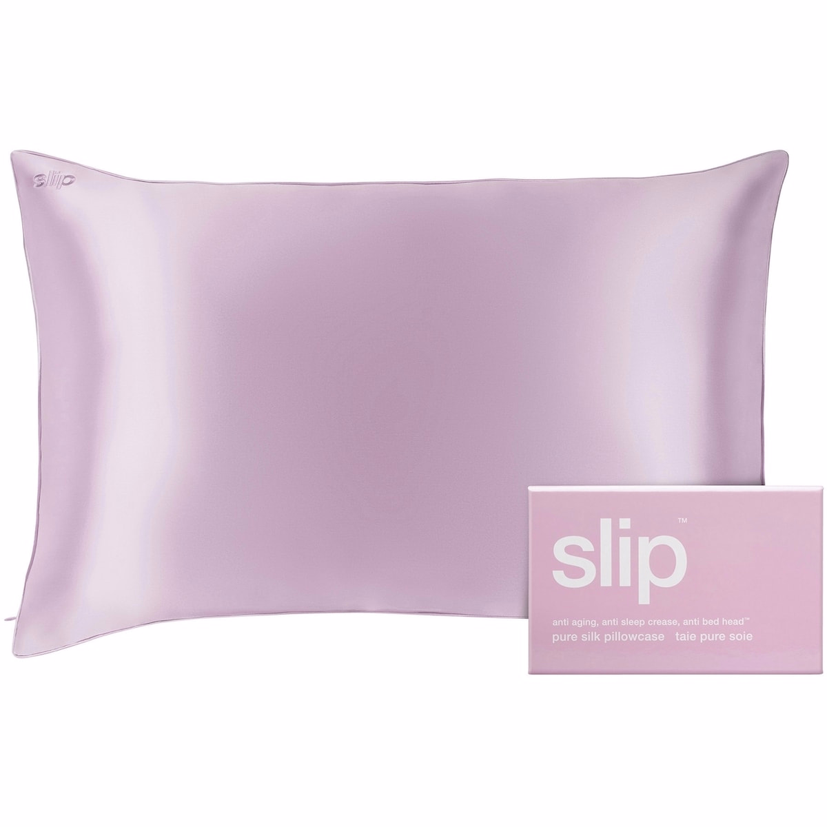 Slip ピュアシルク クイーン ピローケース - ワイルドフラワー