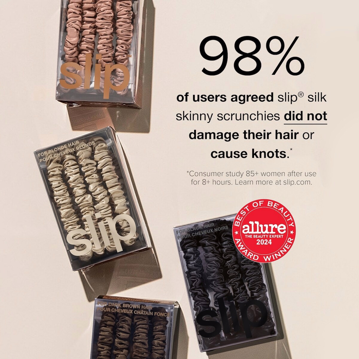 slip pure silk skinny scrunchies - forest slip pure silk skinny scrunchies - forest