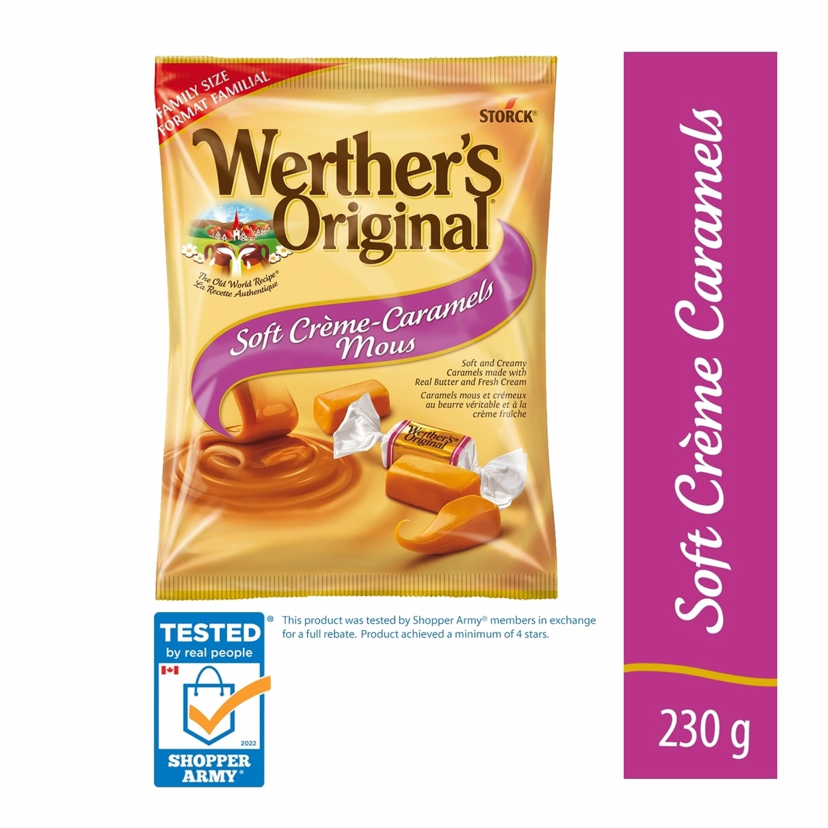 Soft Crème Caramel Candy