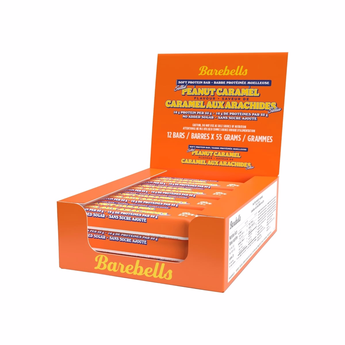 Soft Protein Bar Caramel Choco 12 Pc Caddy