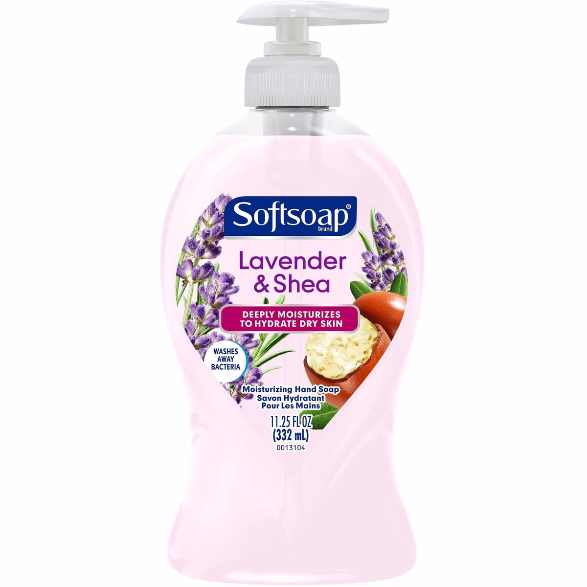 Softsoap 深層保濕液態洗手液，薰衣草與乳木果油 - 332 毫升
