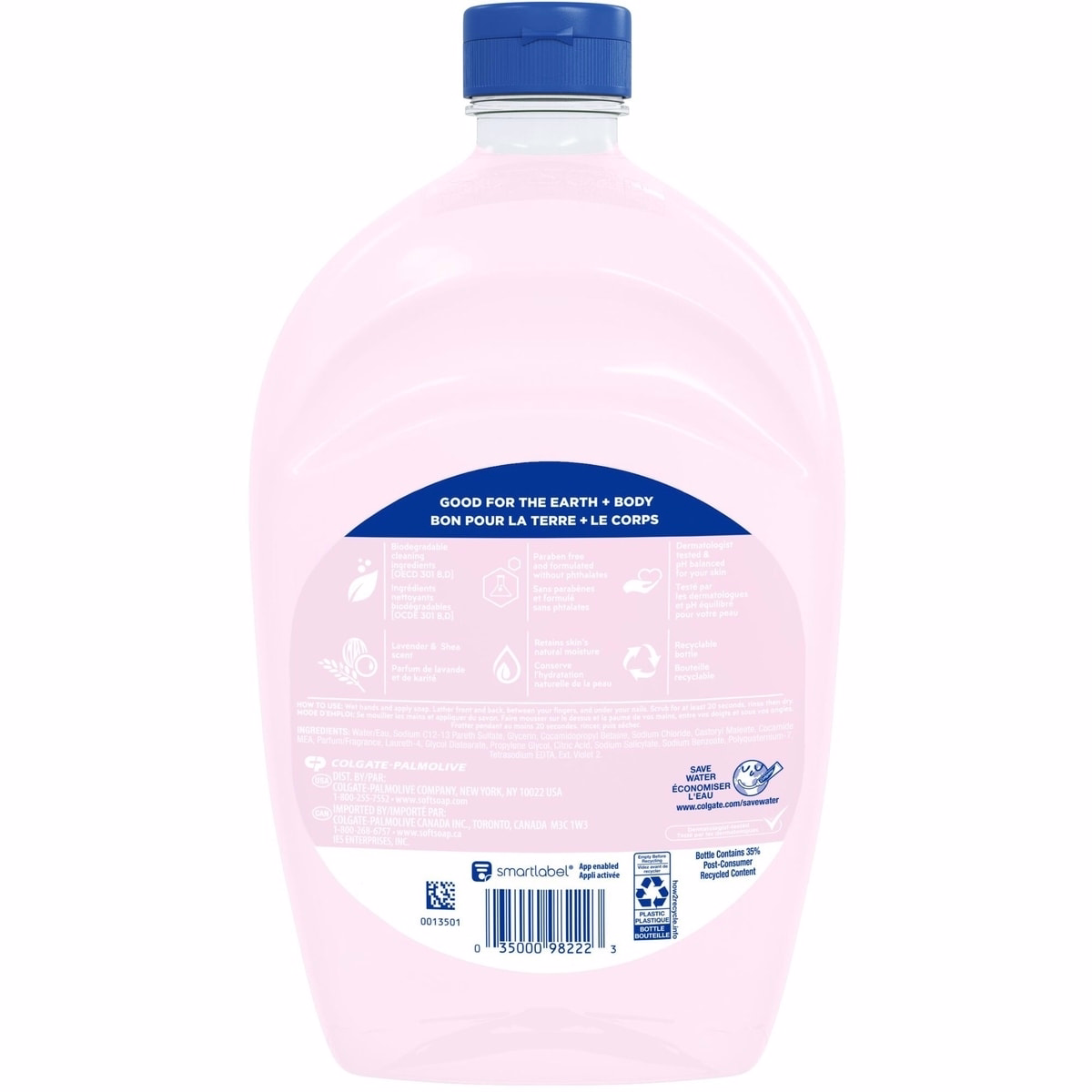 Softsoap Deeply Moisturizing Liquid Hand Soap Refill, Lavender & Shea Butter -  1.47 L
