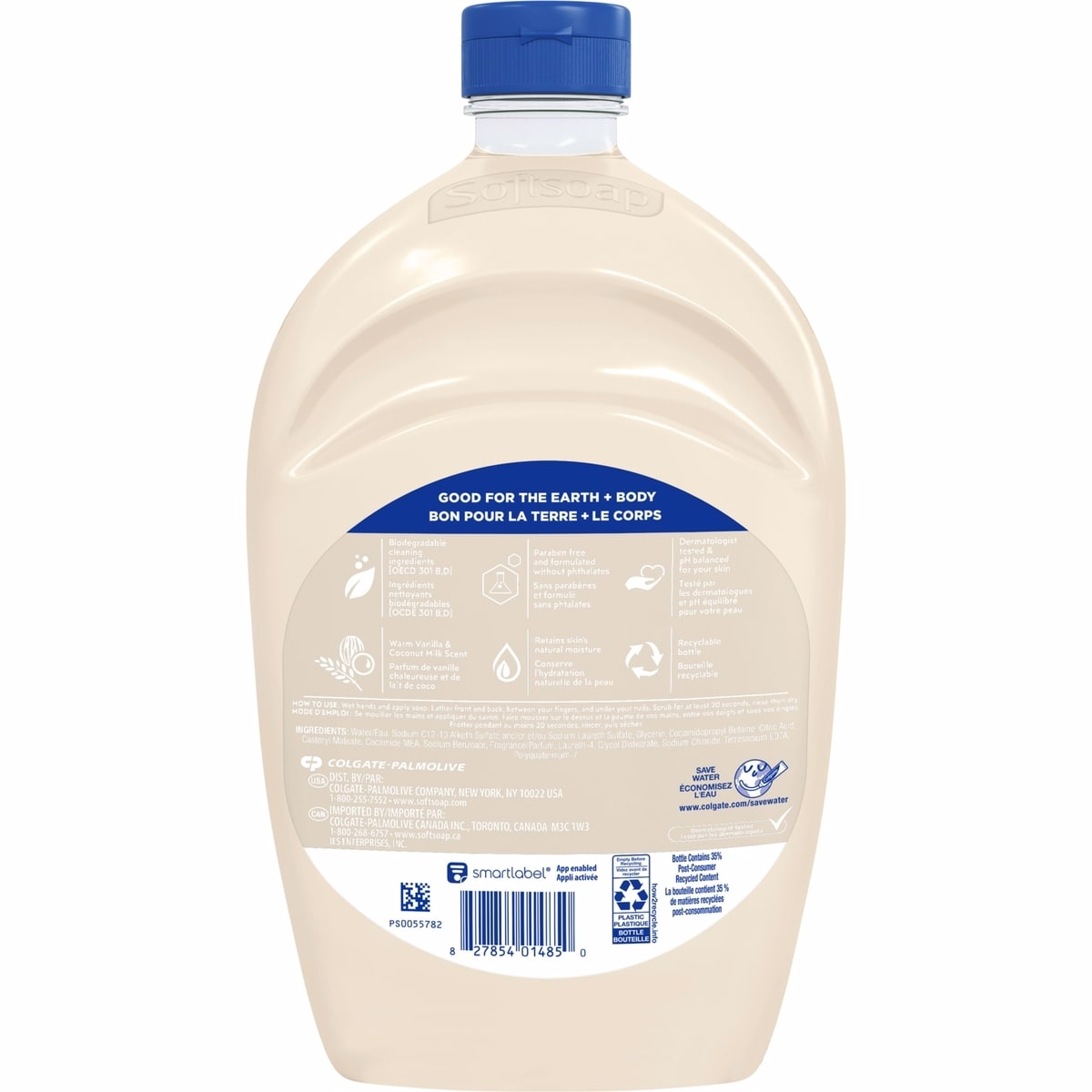 Softsoap Warm Vanilla & Coconut Milk Liquid Hand Soap Refill, 1.47 L