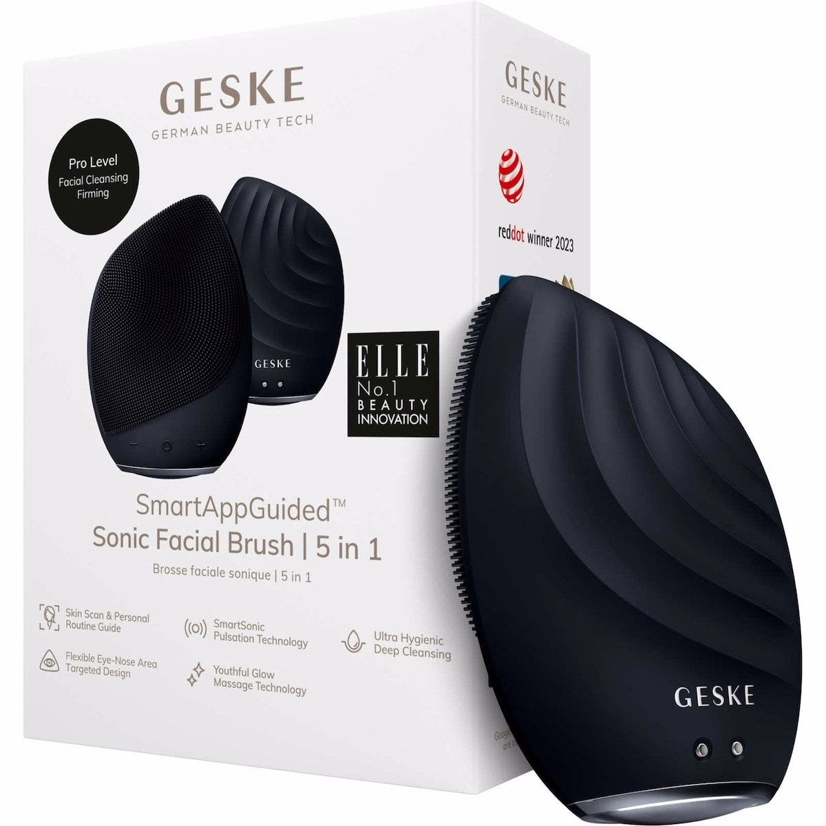 Sonic Facial Brush 5-1 (Black)