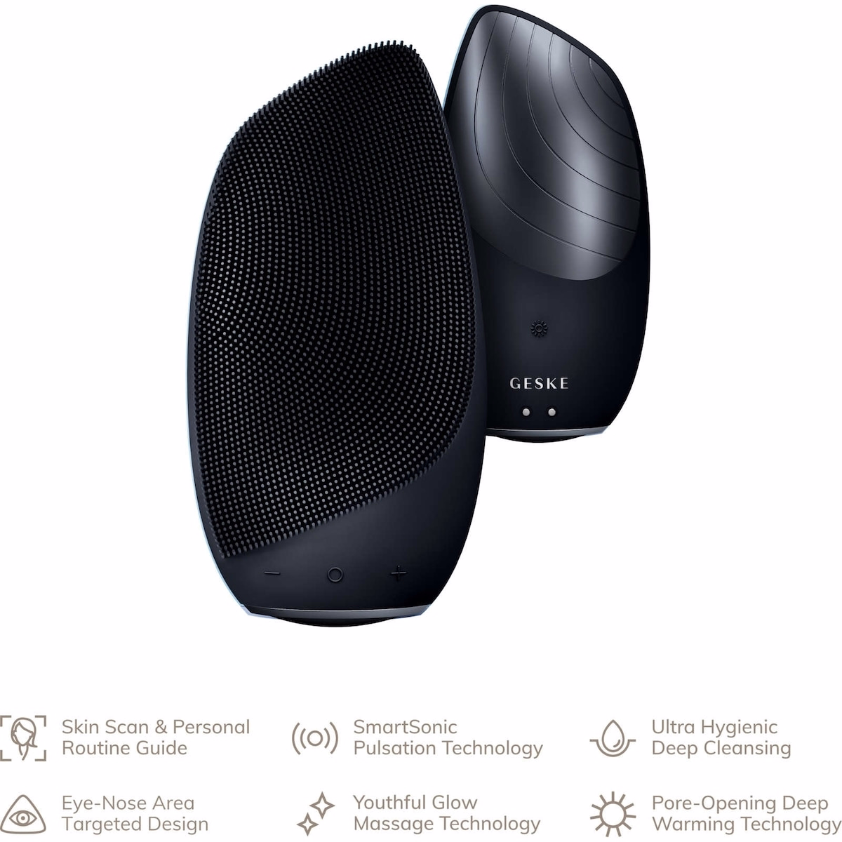 Sonic Thermo Cleansing Brush 6-1 (Black)