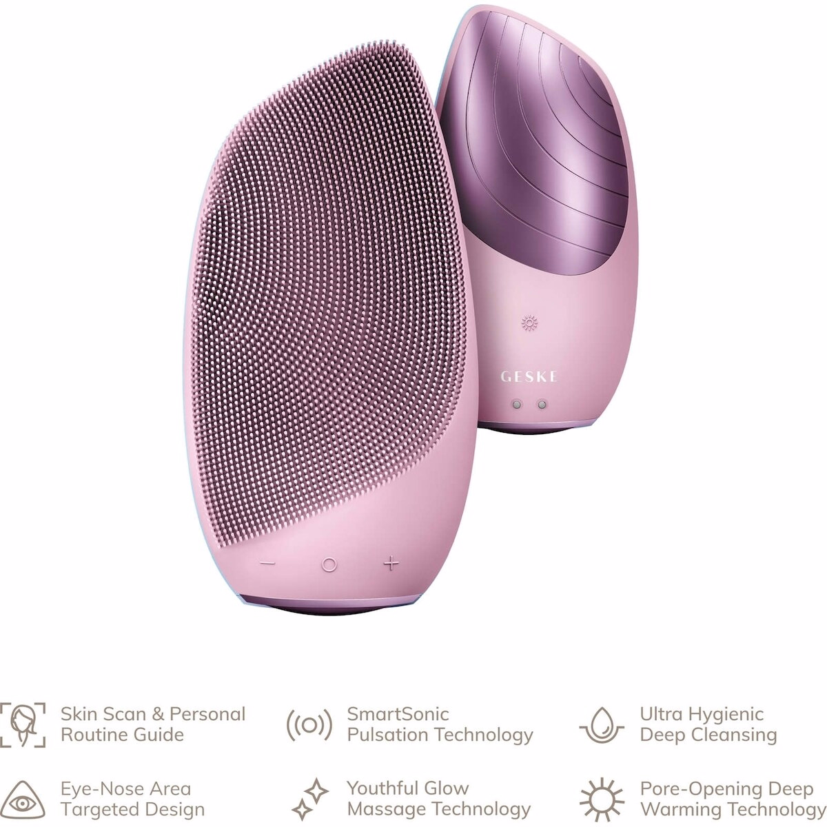 Sonic Thermo Cleansing Brush 6-1 (Pink)