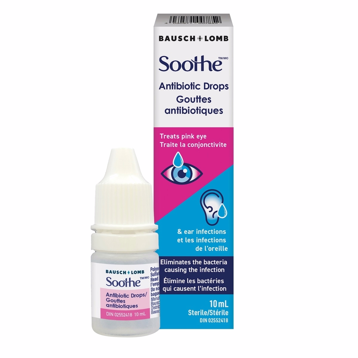 Soothe Antibiotic Drops