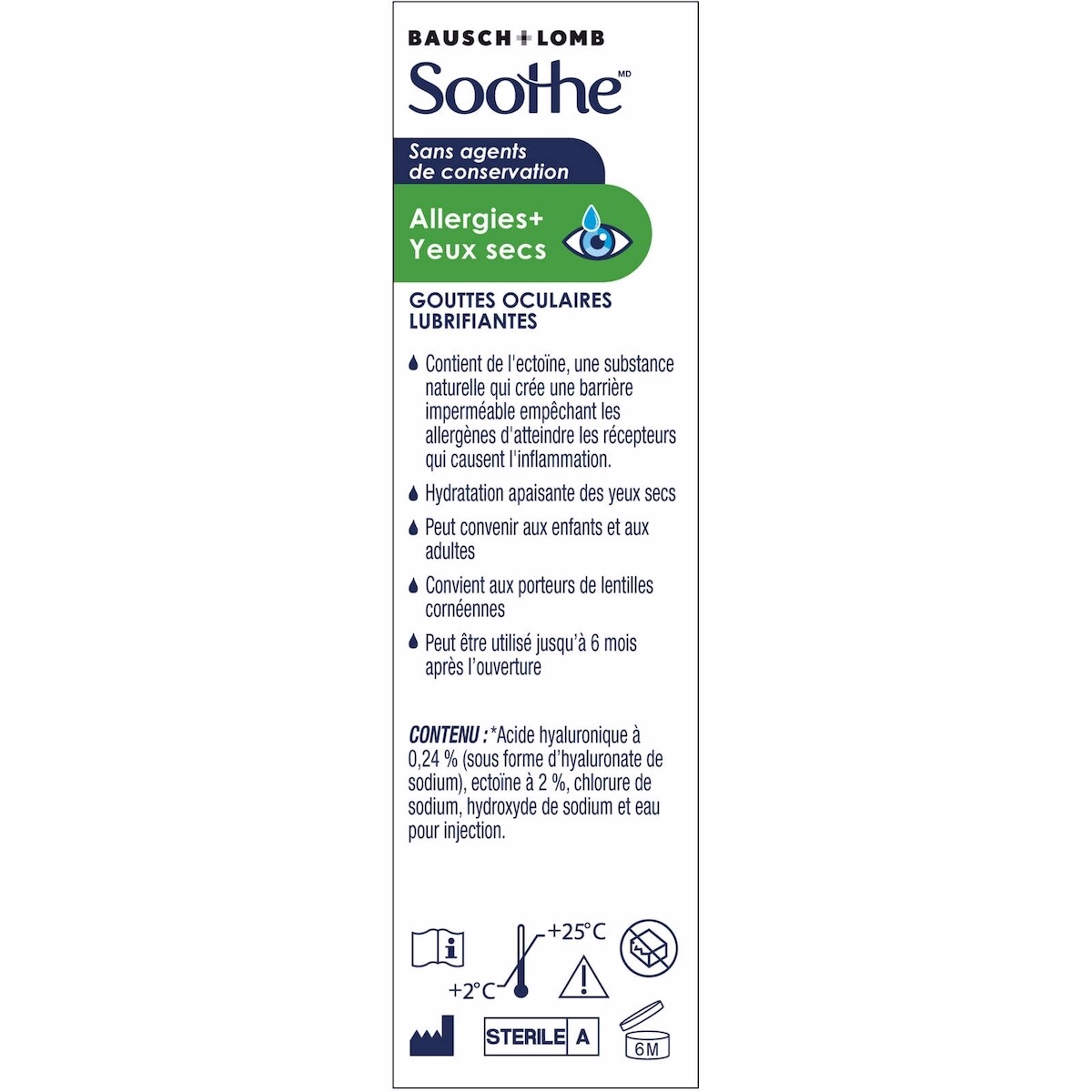 Soothe® Preservative Free Allergy + Dry Eye Drops Soothe® Preservative Free Allergy + Dry Eye Drops