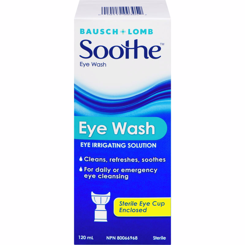 Soothe Soothe Eye Wash Eye Irrigating Solution 120.0 ML