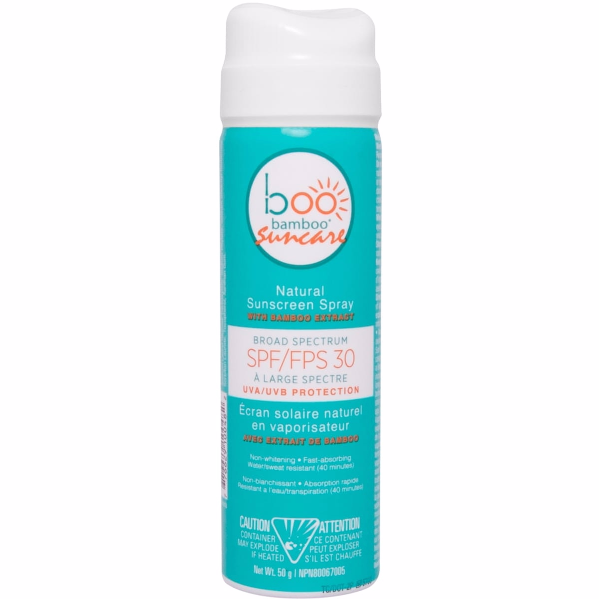 SPF 30 Broad Spectrum Natural Sunscreen Mini Spray