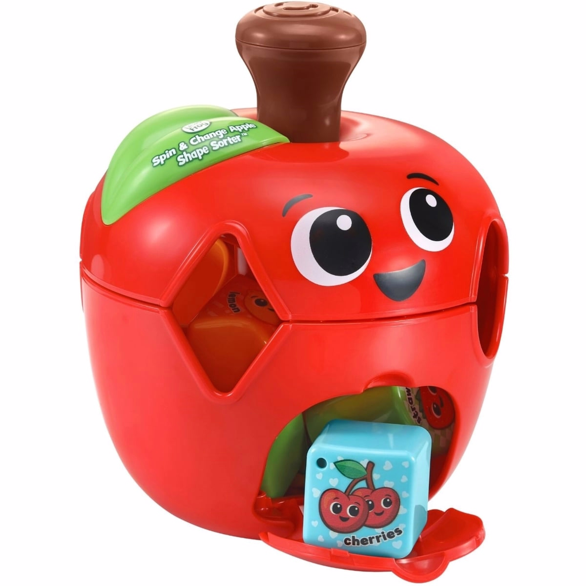 Spin & Change Apple Shape Sorter - English Version