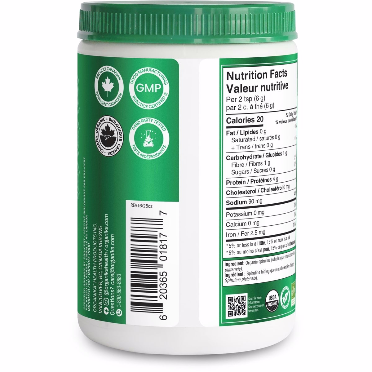 Spirulina Organic Powder Spirulina Organic Powder